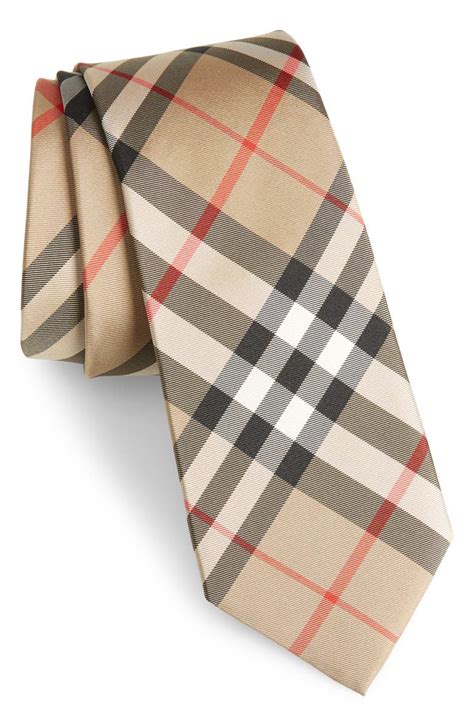 burberry silk tie.